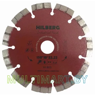 Отрезной диск алмазный Hilberg HI803